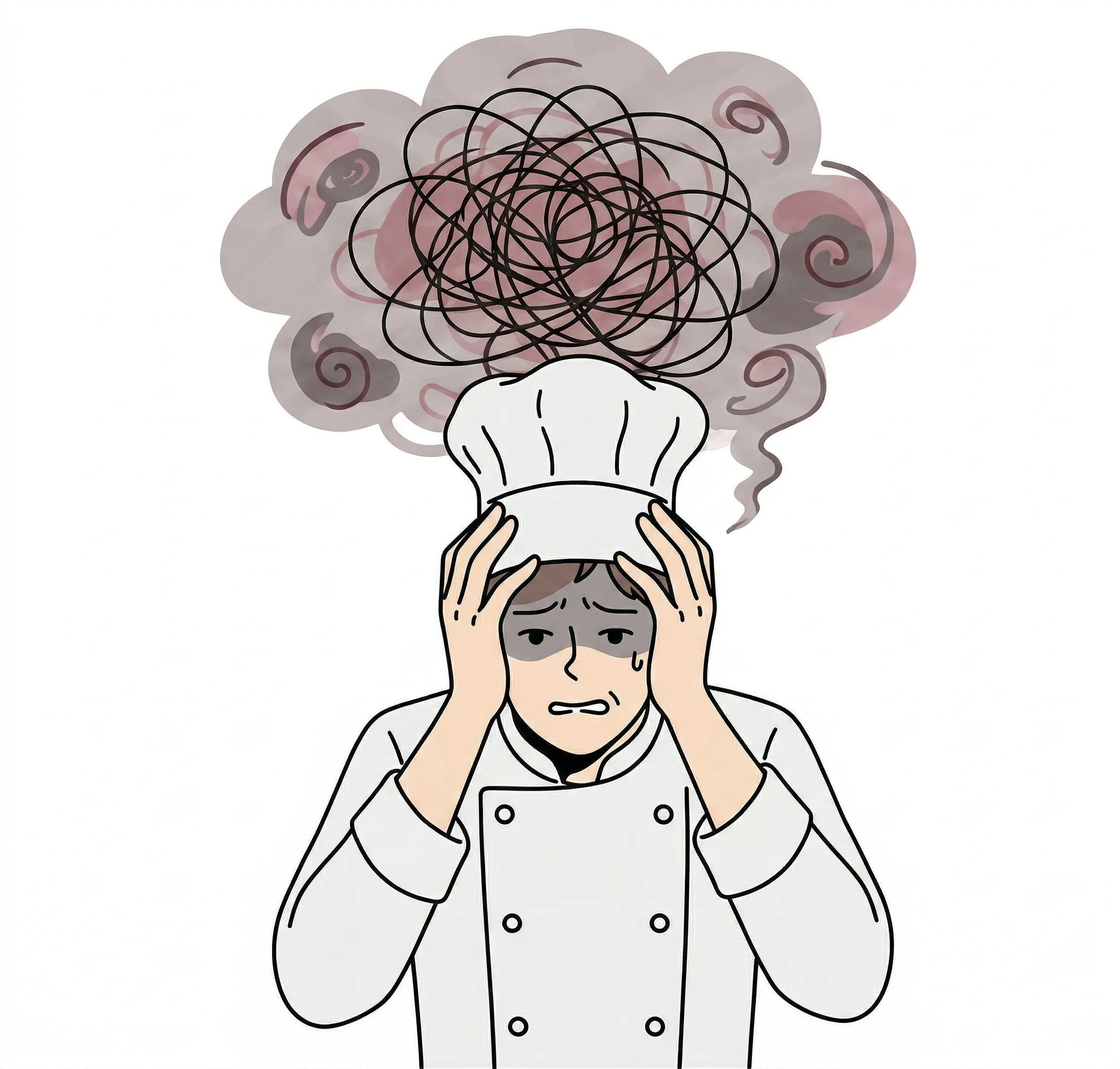 お悩みイラスト